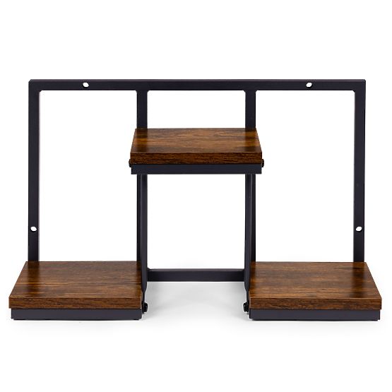 Ścienny kwietnik wisząca półka na kwiaty dekoracja 3 poziomy loft ModernHome