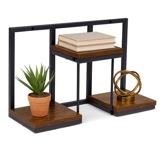 Ścienny kwietnik wisząca półka na kwiaty dekoracja 3 poziomy loft ModernHome