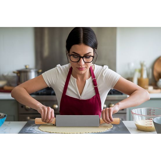 Silikonowa mata robocza SELMA grafitowa 70x50 cm