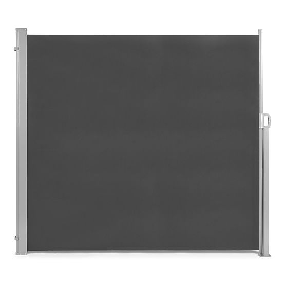 Składana markiza 300x180 cm boczna roleta parawan do ogrodu na taras antracyt