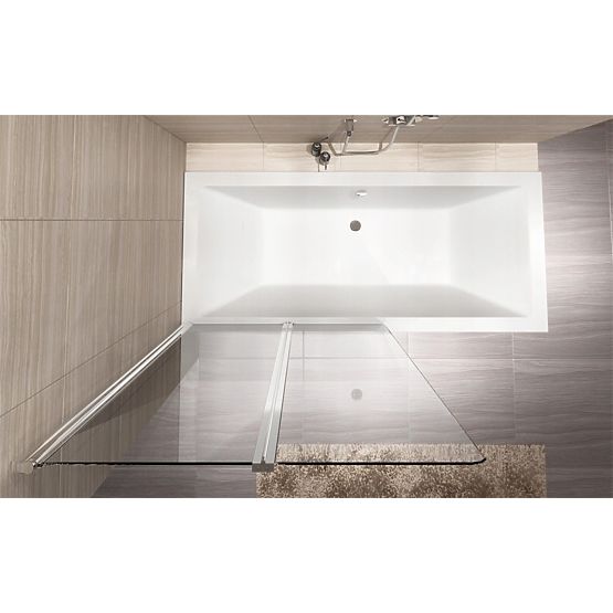 Składana osłona wannowa Rea Agat-2 80