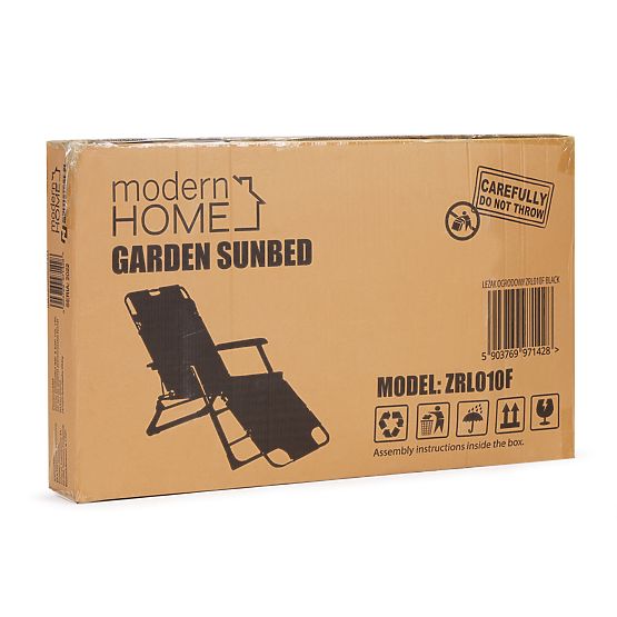 Składane ogrodowe krzesło plażowe leżak 2w1