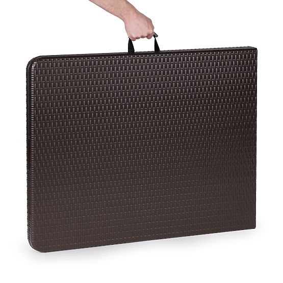 Składany cateringowy stół bankietowy ogrodowy 180 cm rattan ModernHome