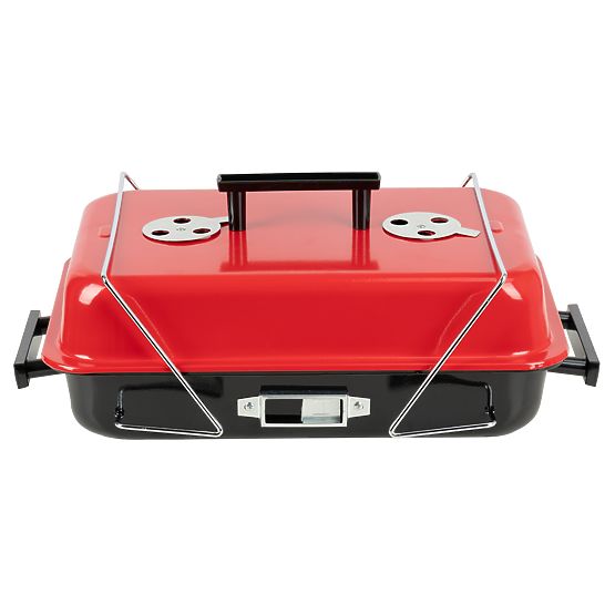 Składany przenośny grill węglowy CAMPAL z pokrywą