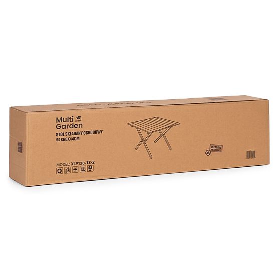Składany stół turystyczny 90x60 cm kempingowy z torbą MultiGarden