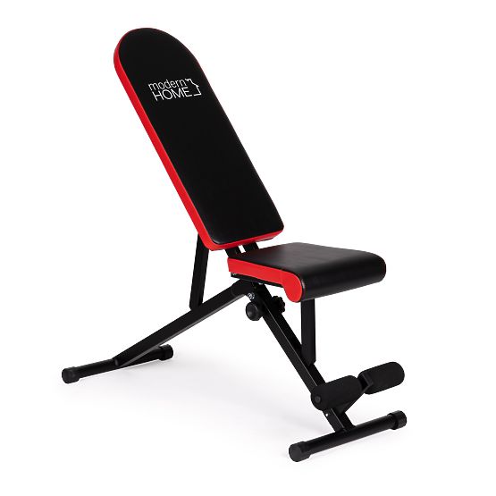 Skośna ławka do ćwiczeń z regulowanym oparciem