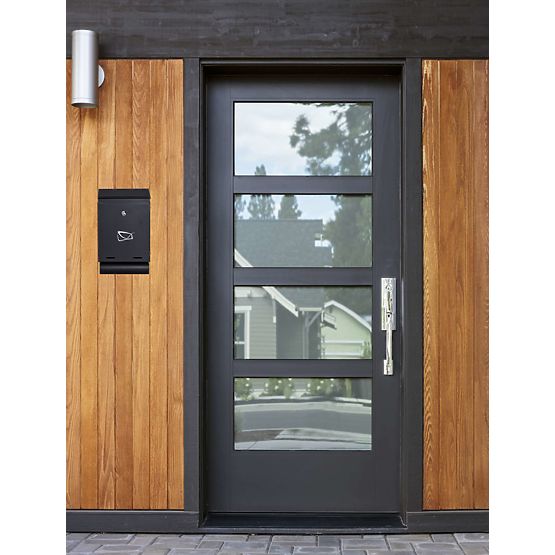 Skrzynka na listy Hadvar czarna