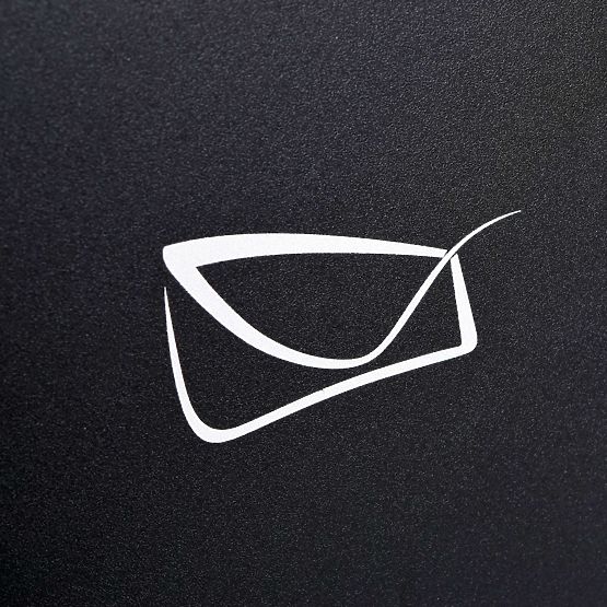 Skrzynka na listy Hadvar czarna