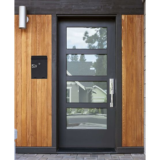 Skrzynka na listy Odvin czarna