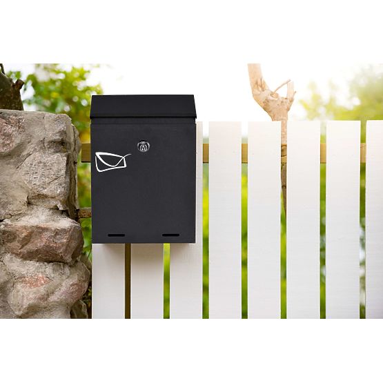 Skrzynka na listy Odvin czarna