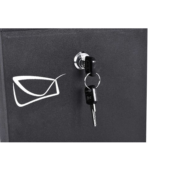 Skrzynka na listy Odvin czarna