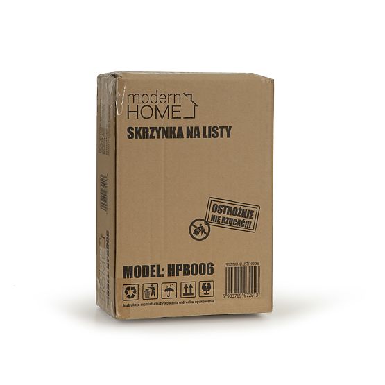 Skrzynka na listy z ocynkowanej stali