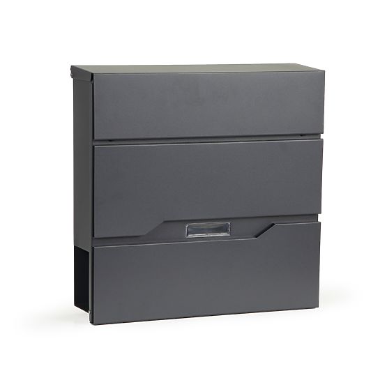 Skrzynka pocztowa na listy i gazety z ocynkowanej stali