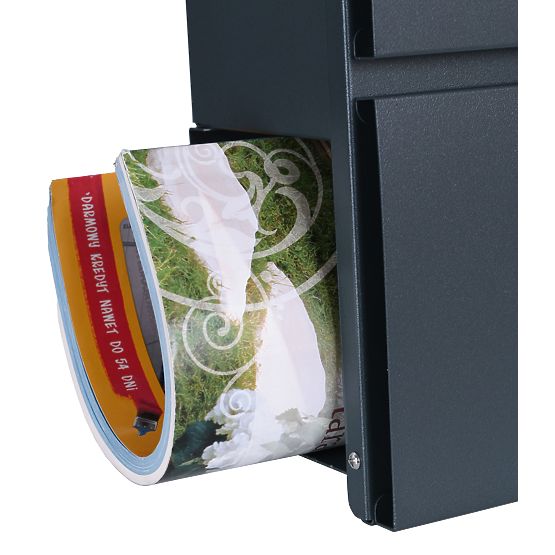 Skrzynka pocztowa na listy Vidar antracyt