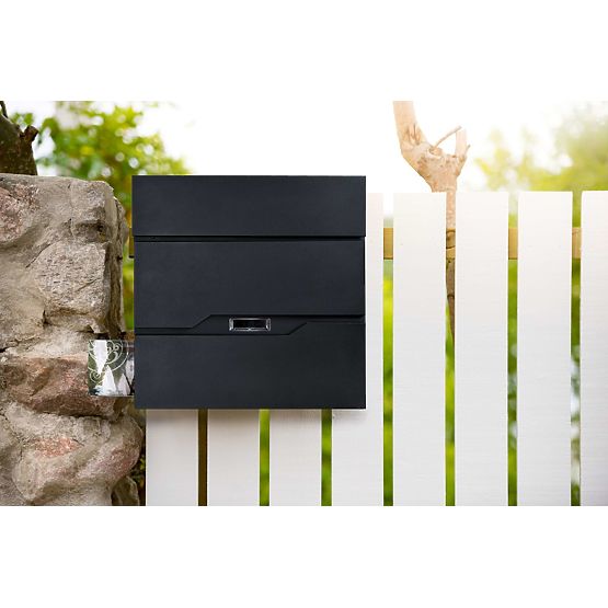 Skrzynka pocztowa na listy Vidar czarna