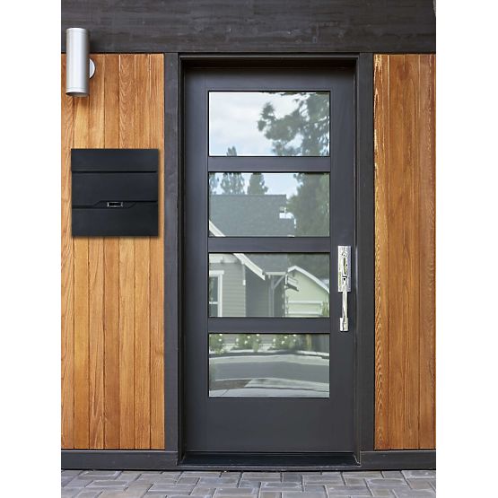 Skrzynka pocztowa na listy Vidar czarna