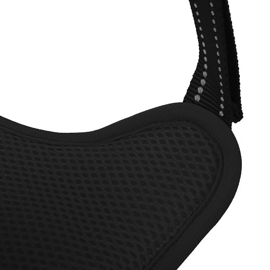 Smycz i uprząż dla psa PJ-047 czarna XS