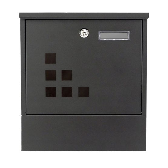 Stalowa skrzynka pocztowa