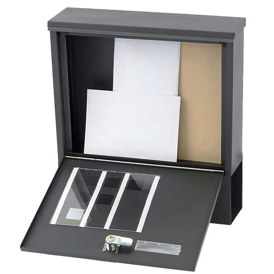 Stalowa skrzynka pocztowa