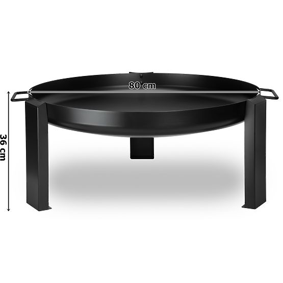 Stalowe palenisko 80 cm HOGAR