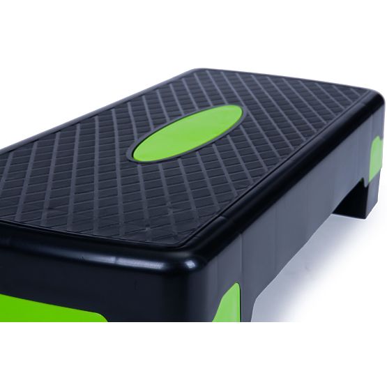 Step fitness do ćwiczeń aerobik 2 stopnie podest