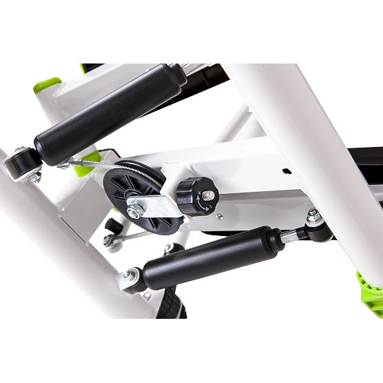 Stepper skrętny z linkami i licznikiem fitness ModernHome