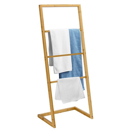 Stojak MEKONG bambusowy 3 wieszaki