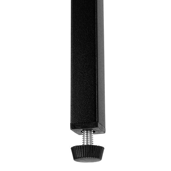 Stojak na kwiaty loftowy Torre 60 cm czarny
