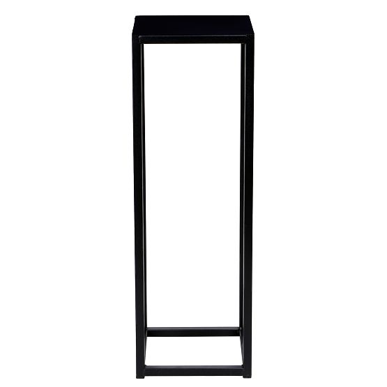 Stojak na kwiaty Piatto loft 60 cm czarny