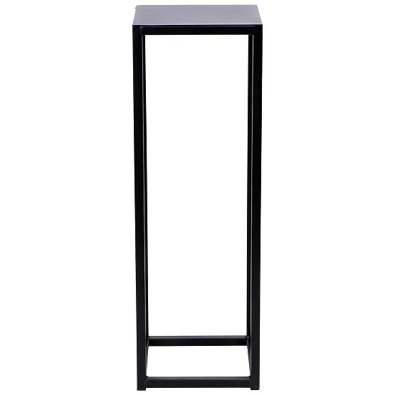 Stojak na kwiaty Piatto loft 60 cm czarny