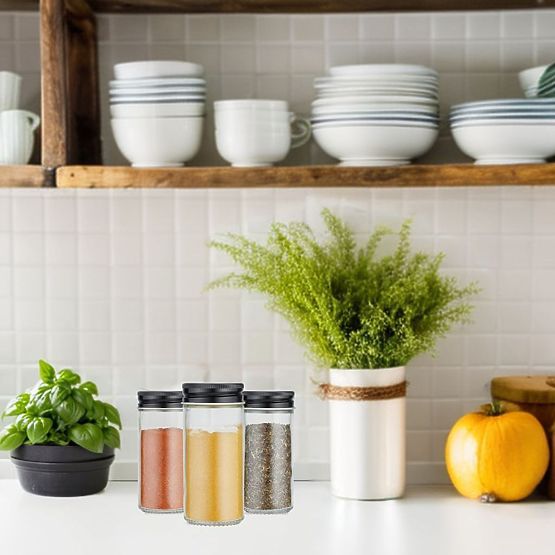 Stojak na przyprawy SAFRAN naturalny