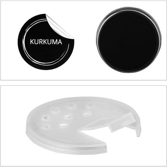 Stojak na przyprawy SAFRAN naturalny