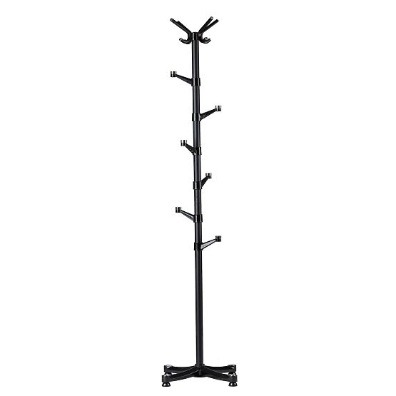 Stojak na ubrania czarny