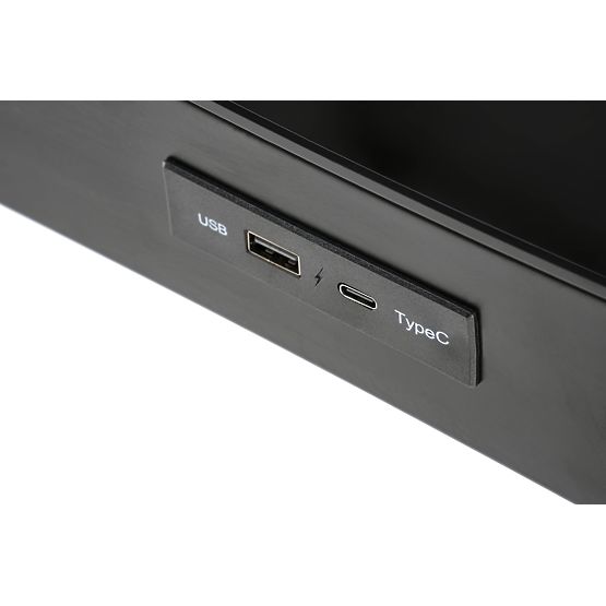 Stół B52 z funkcją regulacji wysokości, czarny (2szt=1szt)