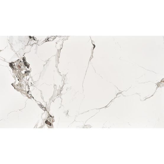 Stół EMILIO 120 blat - biały marmur, nogi - czarne (2p=1szt)