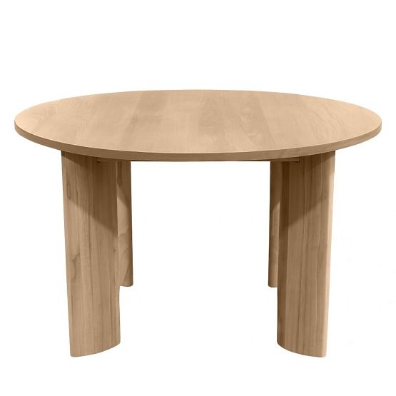 Stół jadalniany Bali 120 cm, okrągły, kremowobiały