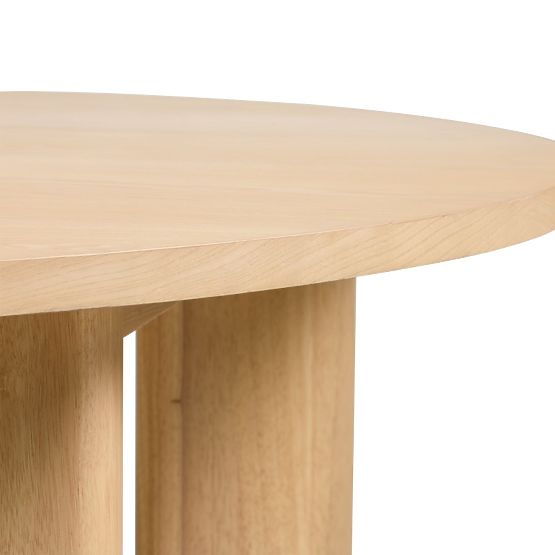 Stół jadalniany Bali 120 cm, okrągły, kremowobiały