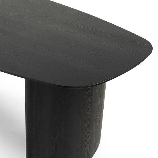 Stół jadalniany Oriento 200 cm, owalny, fornir jesionowy