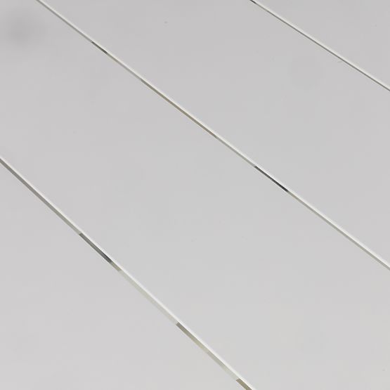 Stół ogrodowy Piretto 180 cm, aluminium, biały