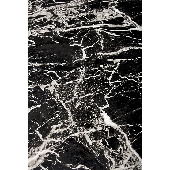 Stół RAYMOND 2, blat - czarny marmur, nogi - złote (2p=1szt)