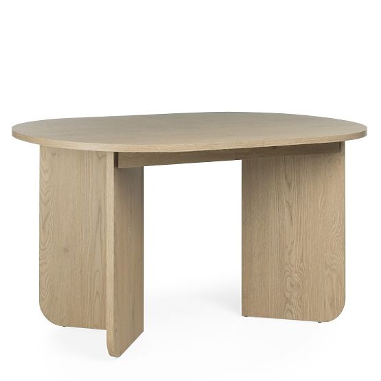 Stół rozkładany Mou 140-200 cm, Dąb Cremona Torro, owalny blat