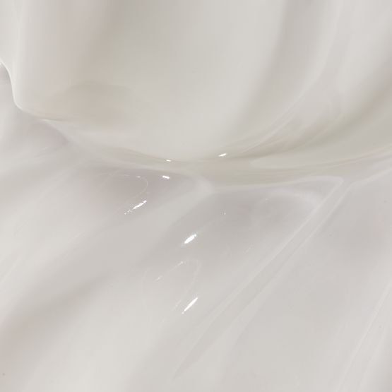 Stolik boczny Bloom 35 cm, szarobeżowy, błyszczący