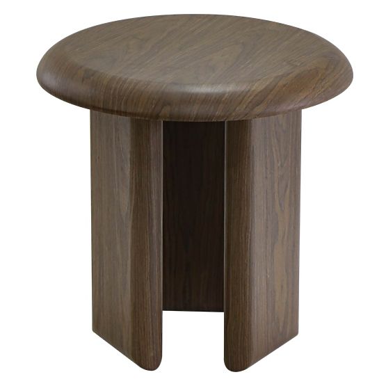 Stolik boczny Keo 50 cm, ciemny orzech