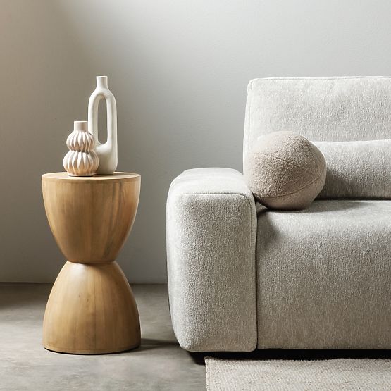 Stolik boczny Lavia 35 cm, drewno mango