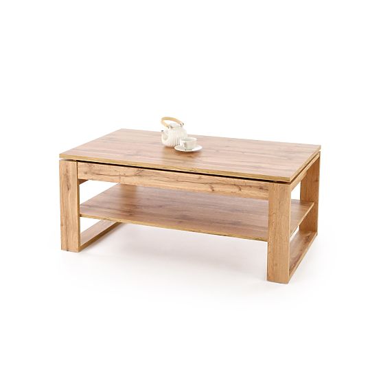 Stolik kawowy BETTY z podnoszoną płytą dąb artisan