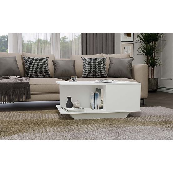 Stolik kawowy Denver DENVER BIAŁY