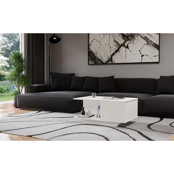 Stolik kawowy Denver DENVER BIAŁY