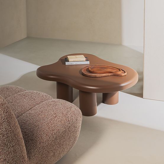 Stolik kawowy Vercelli 100 cm, choco