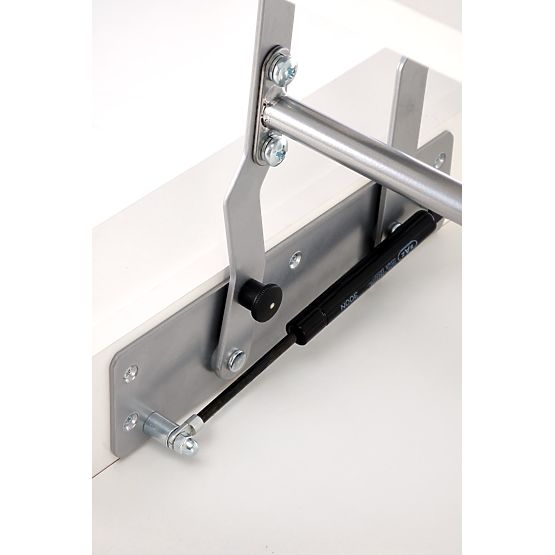 Stolik konferencyjny BETTY z wysuwaną płytą biały (2p=1szt)