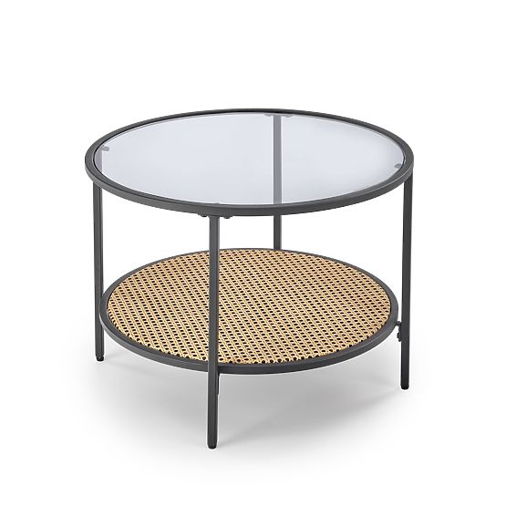 Stolik konferencyjny DAKOTA dymiony / naturalny (1p=1szt.)